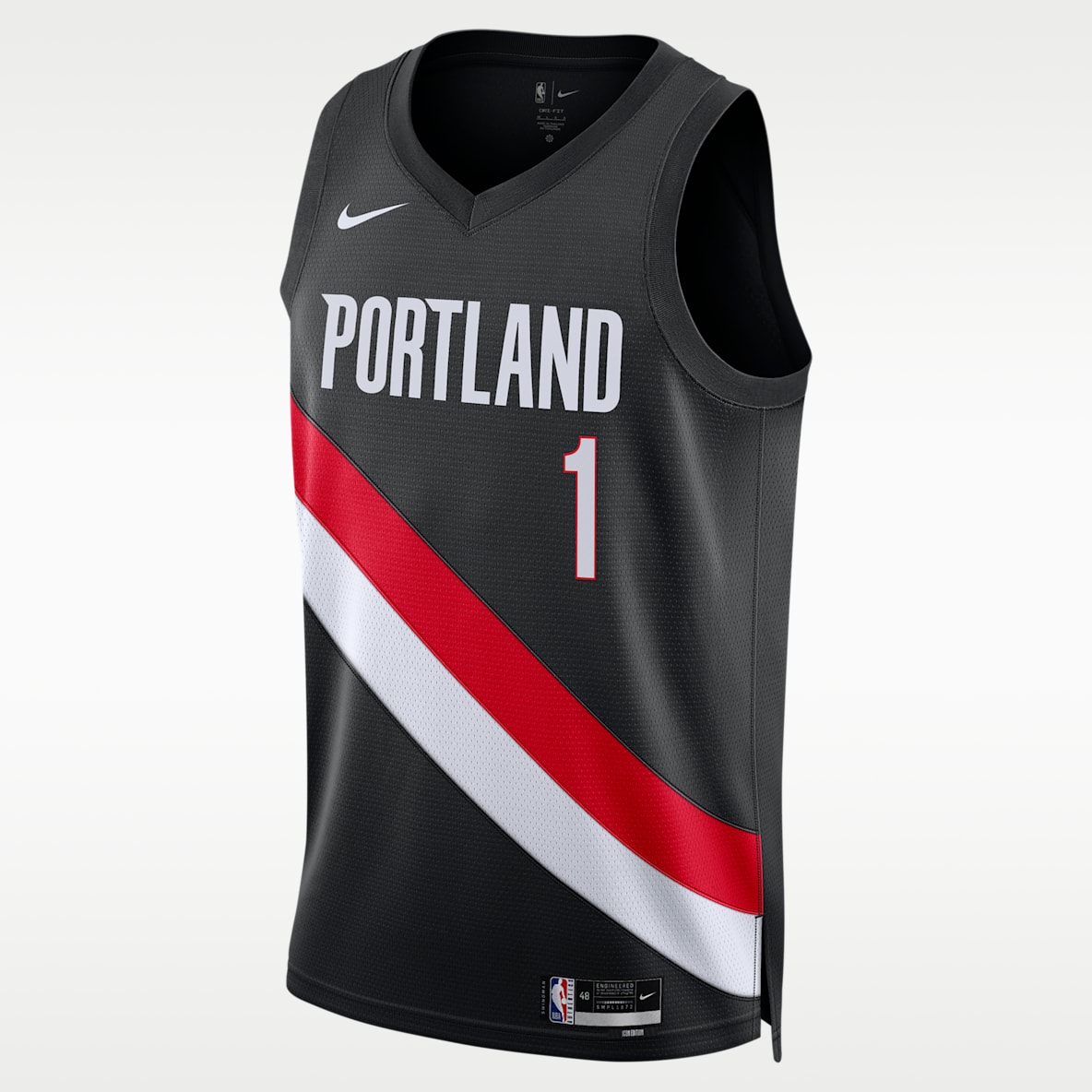 Ja Morant Portland Trail Blazers Icon Edition Jersey Nike Dri-FIT de la NBA Swingman para hombre