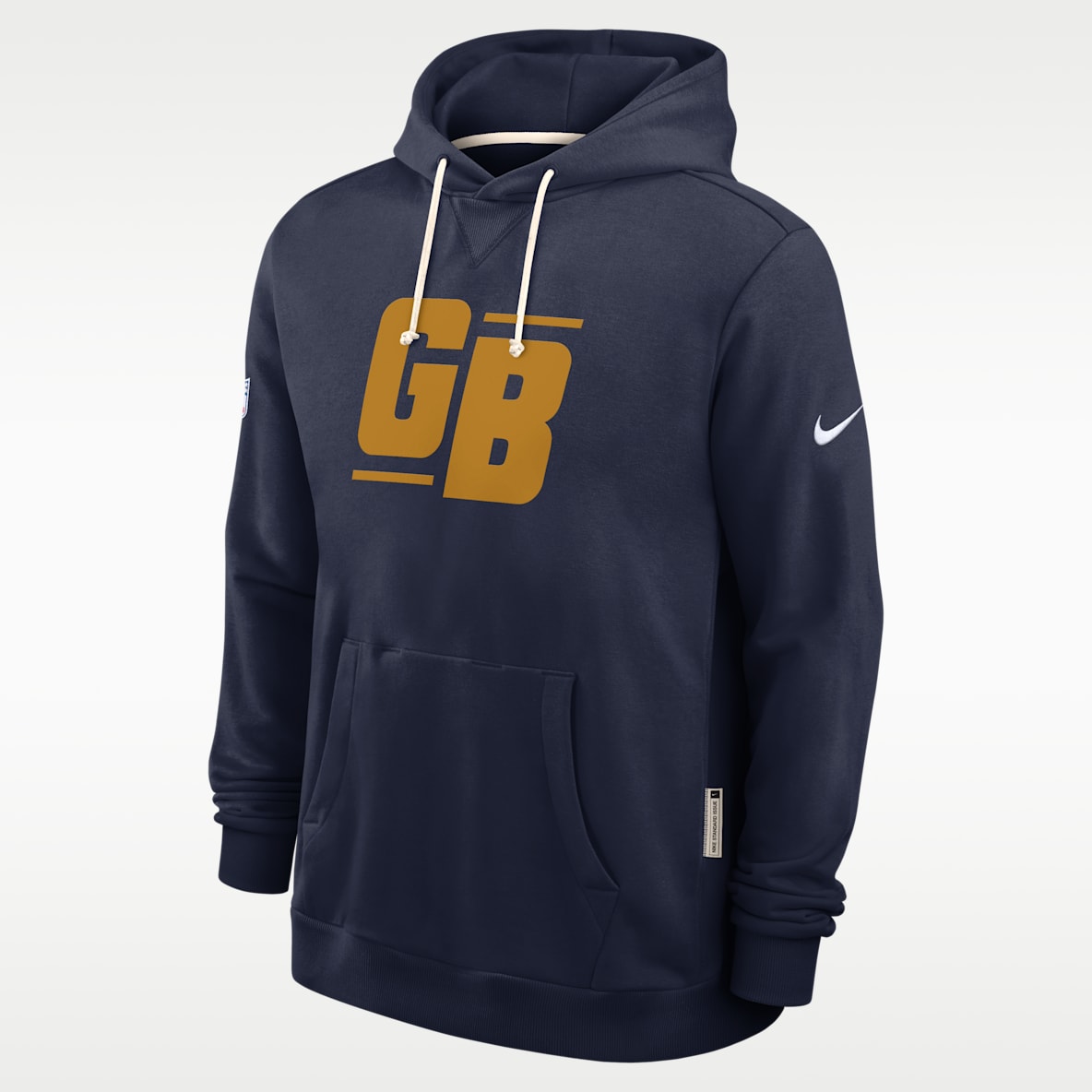 Green Bay Packers Alt Offensive Set Play Sideline Men's Nike Dri-FIT NFL Pullover Hoodie