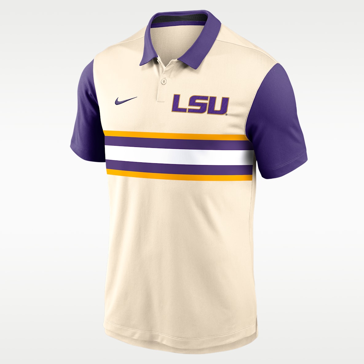 LSU Vapor Primary Logo Men's Nike Dri-FIT College Polo