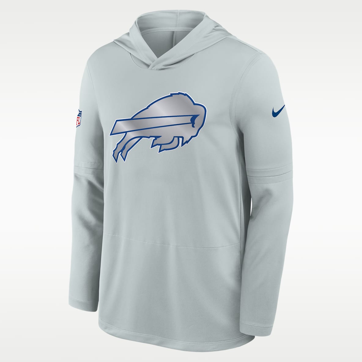 Buffalo Bills Rivalries Collection Sideline Men's Nike Dri-FIT NFL Long-Sleeve Hooded Top