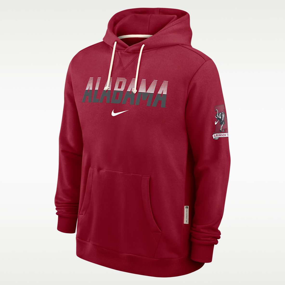 Alabama Sideline Standard Issue Men's Nike Dri-FIT College Pullover Hoodie