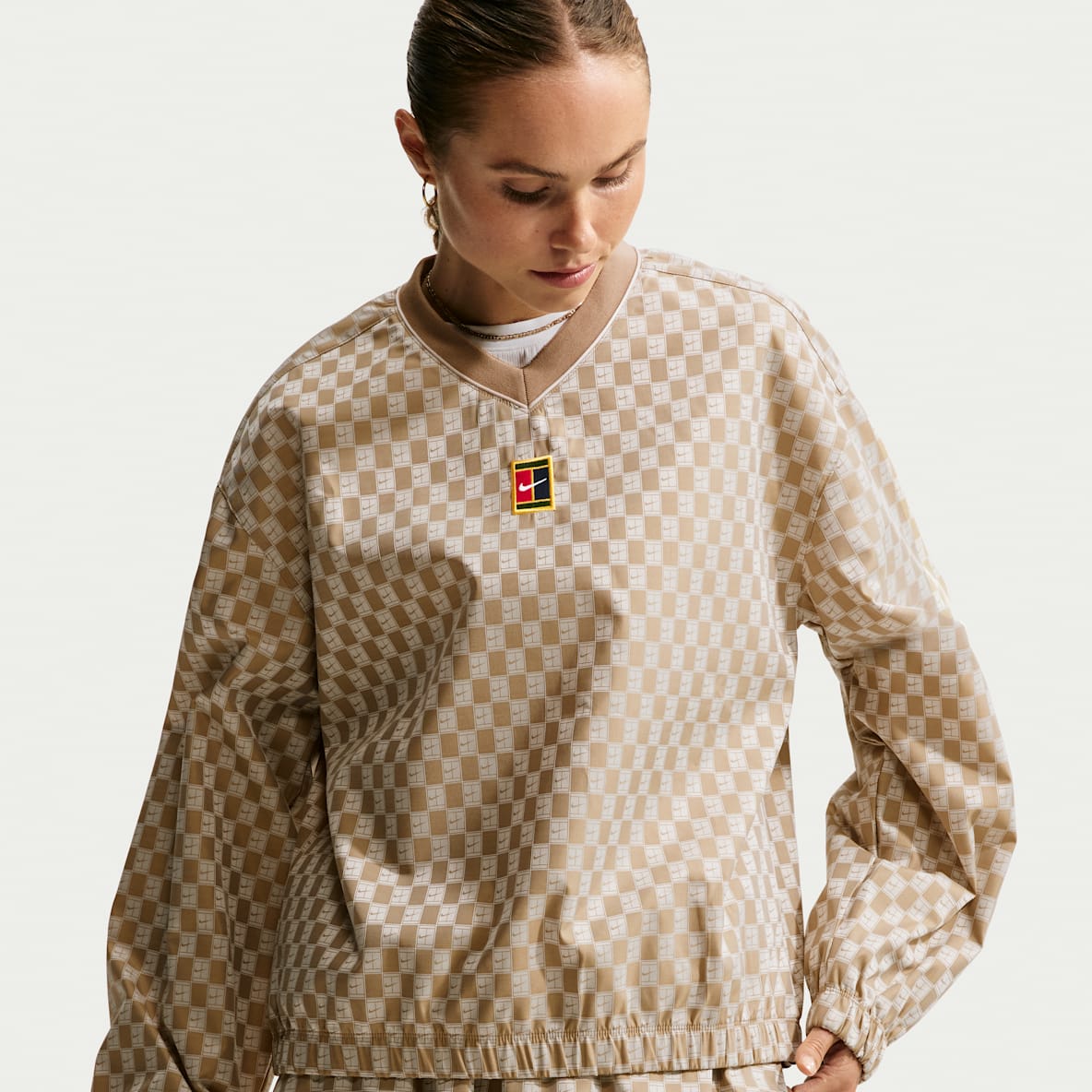 NikeCourt Court Collection Women's Oversized Long-Sleeve Tennis Top