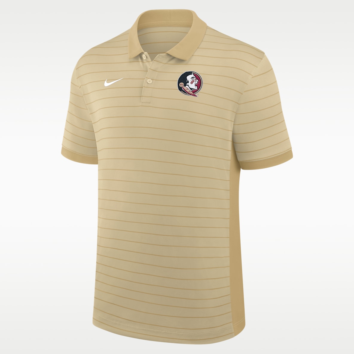 Florida State Sideline Victory Stripe Men's Nike Dri-FIT College Polo