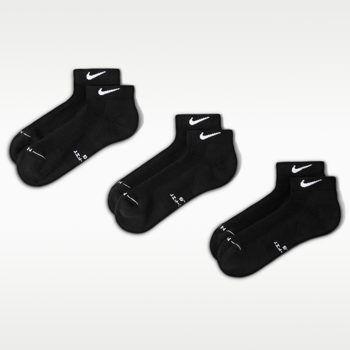 Nike Everyday Elevated Low Socks (3 Pairs)