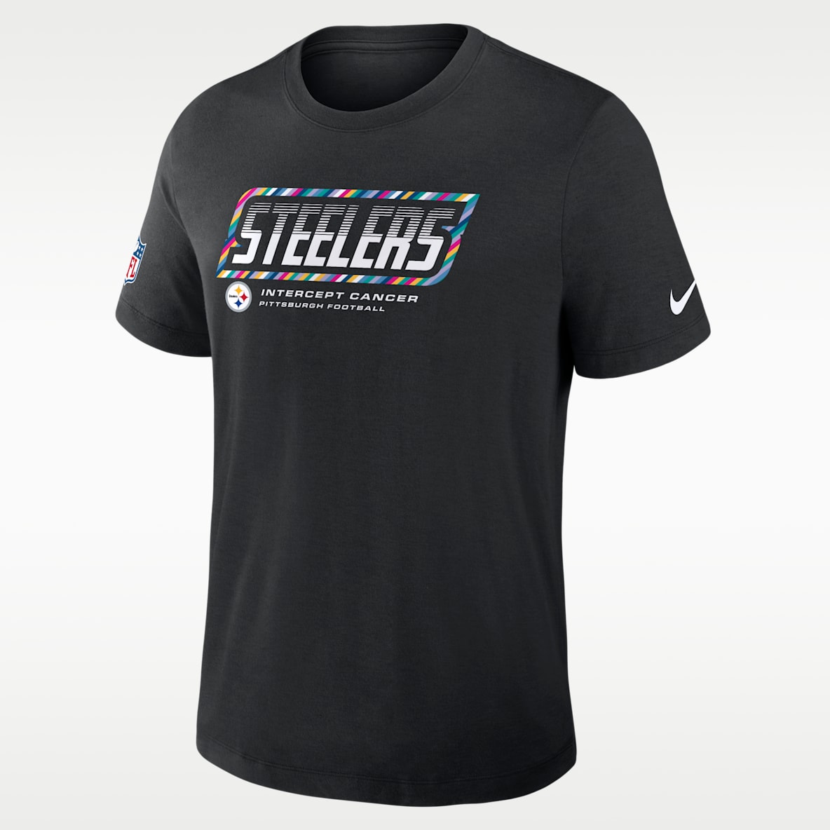 Pittsburgh Steelers Crucial Catch Sideline Men's Nike Dri-FIT NFL T-Shirt