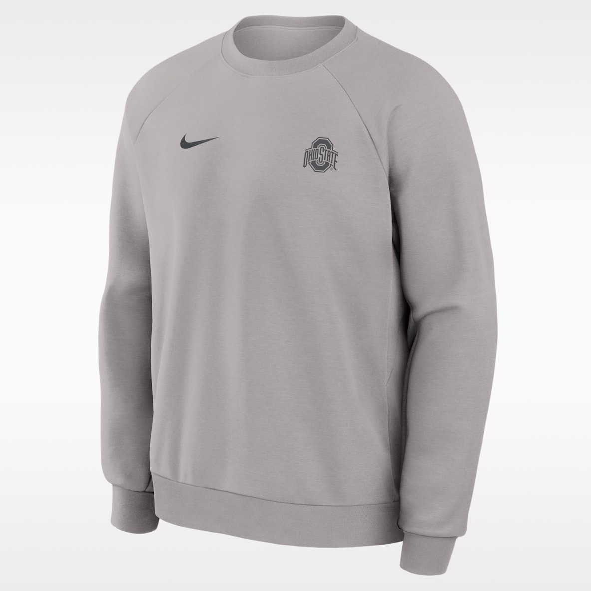 Ohio State Premium Performance Men's Nike Dri-FIT College Pullover Crew