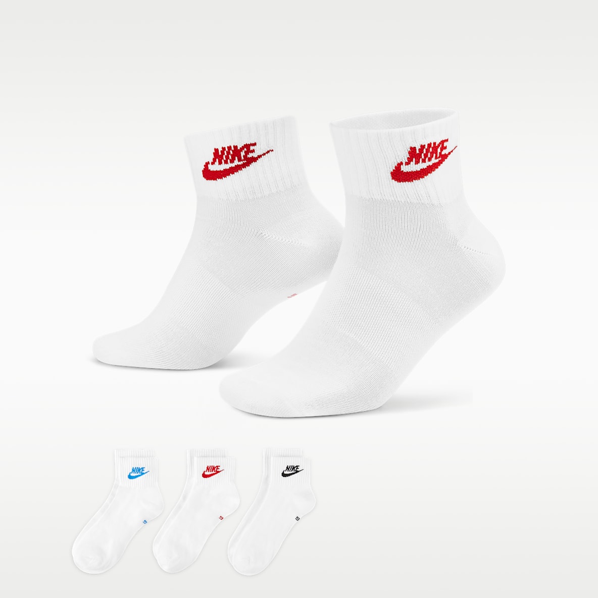 Nike Everyday Essential Calcetines hasta el tobillo (3 pares)