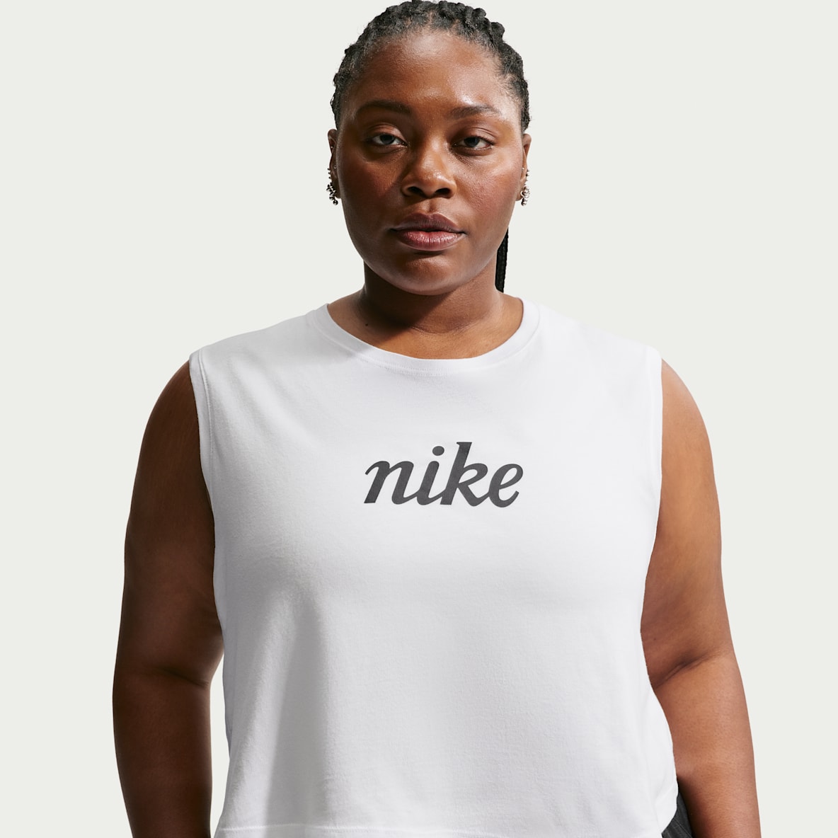 Nike Sportswear Club Women's Loose Cropped Tank Top (Plus Size)