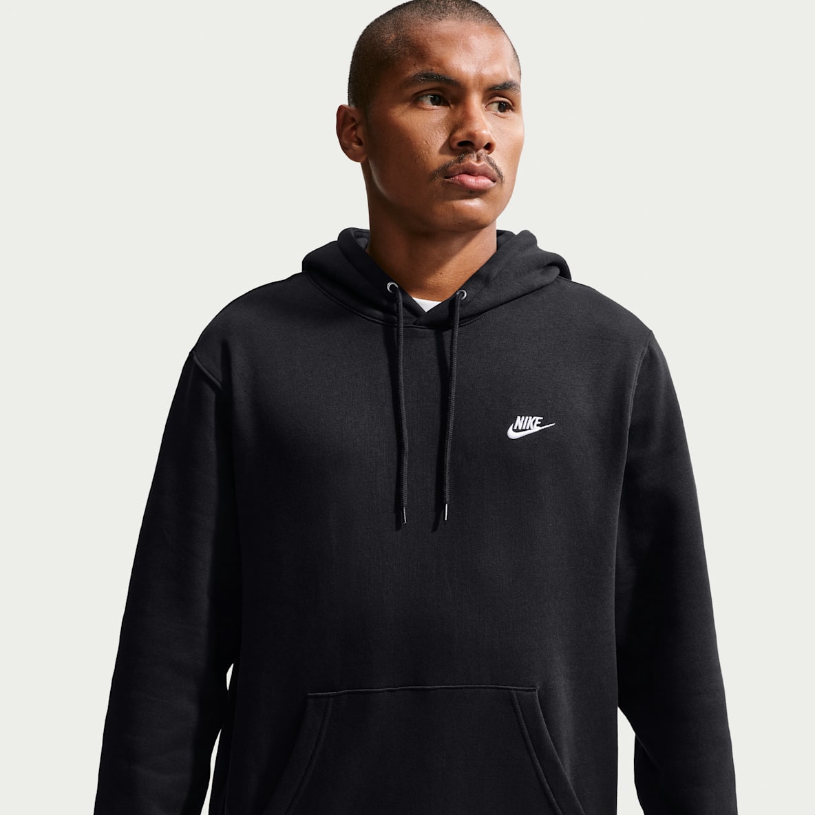 Nike Club Felpa pullover in fleece con cappuccio – Uomo