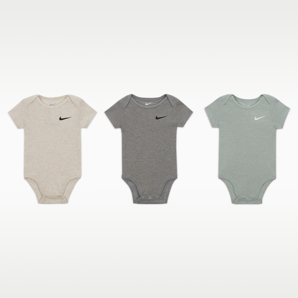 Nike Mini Me Baby (0-6M) Bodysuits (3-Pack)