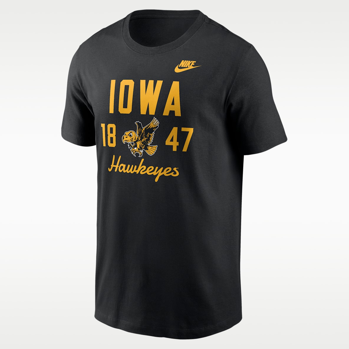 Iowa Legacy Stacked Est Men's Nike College T-Shirt