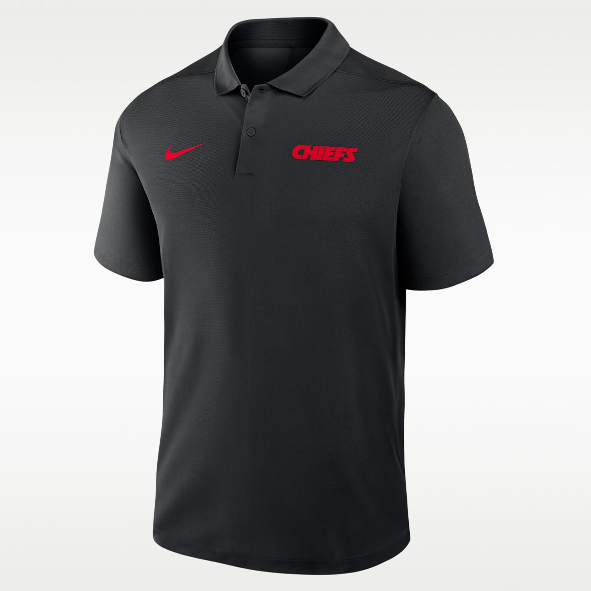 Kansas City Chiefs Wordmark Victory Polo Nike Dri-FIT de la NFL para hombre