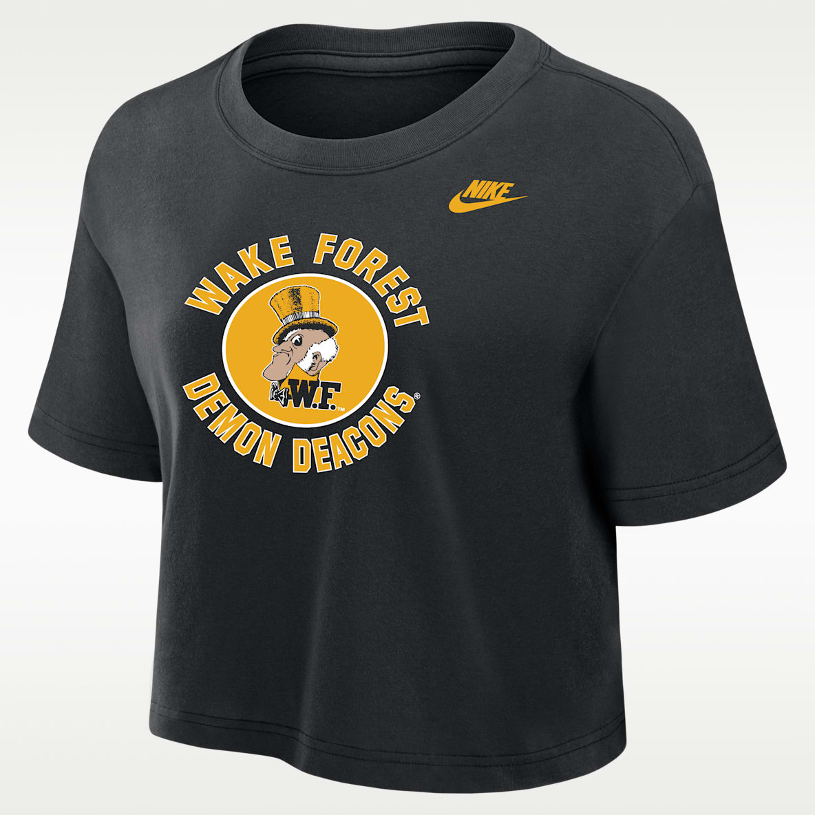 Wake Forest Demon Deacons Women's Nike Dri-FIT Cropped T-Shirt