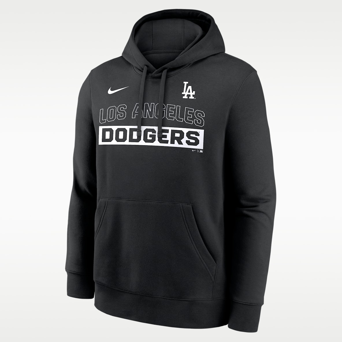 Los Angeles Dodgers Club Sudadera con gorro sin cierre Nike de la MLB para hombre