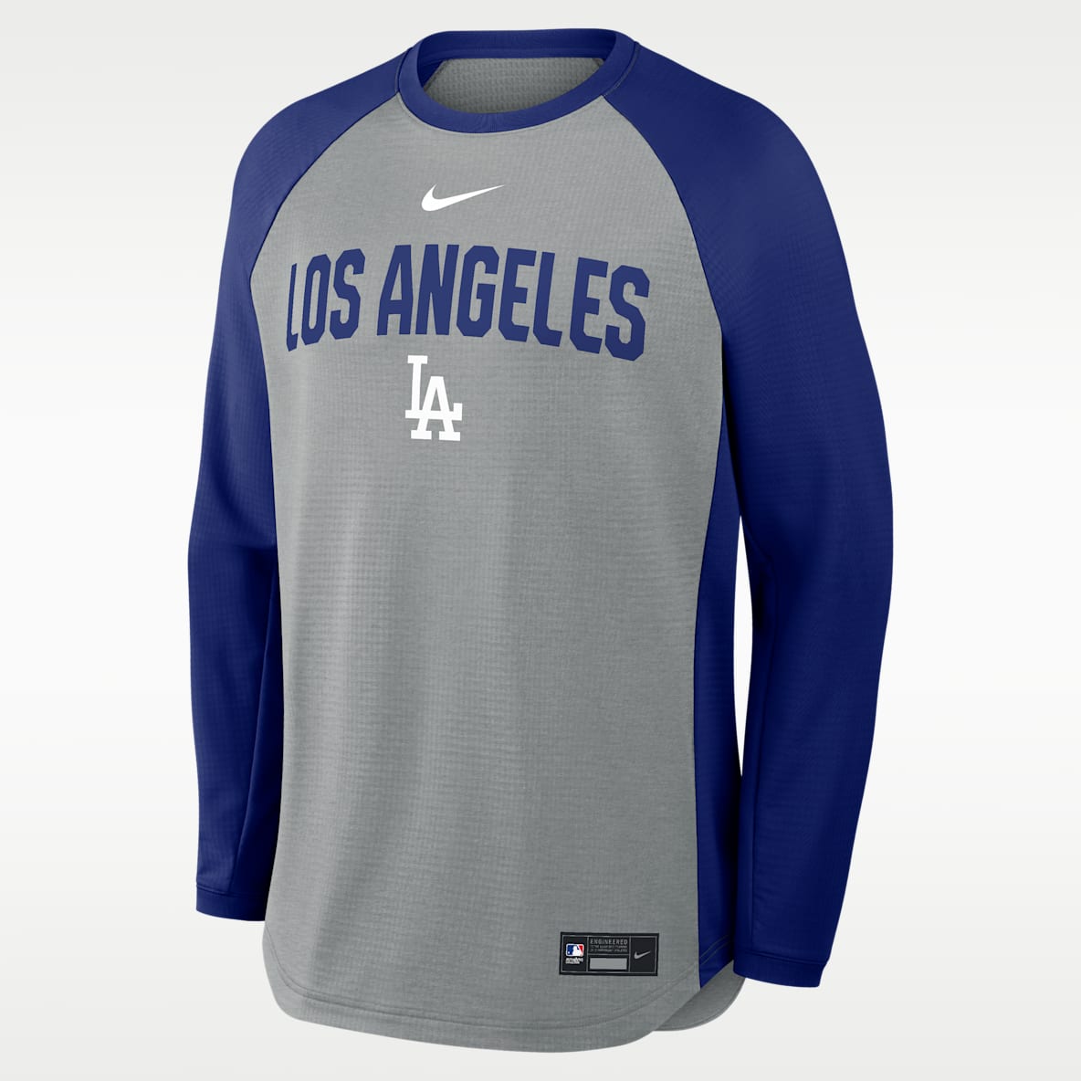 Los Angeles Dodgers Authentic Collection Men's Nike Dri-FIT Pullover Crew