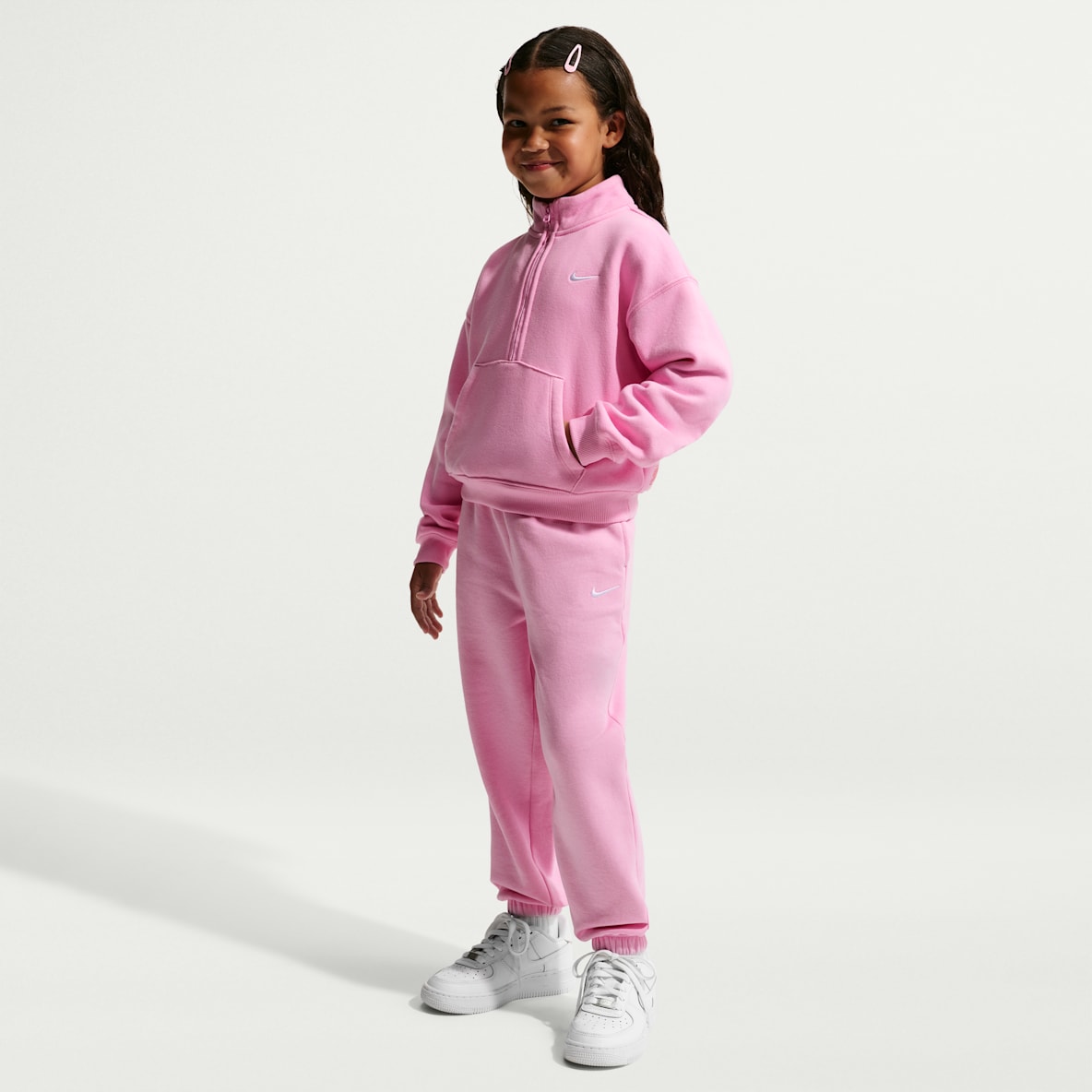 Nike Sportswear Little Kids' Studio Fleece Loose Pants