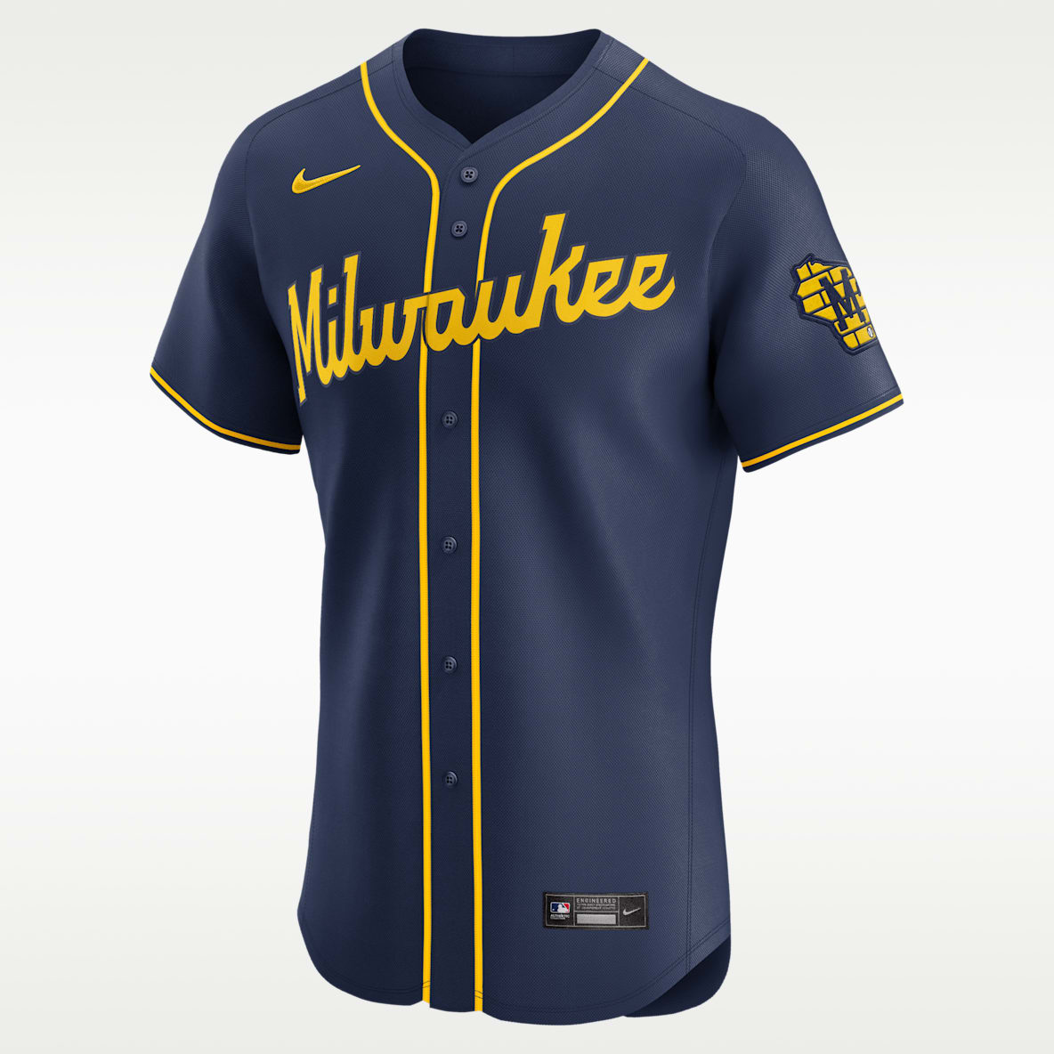 Milwaukee Brewers Men's Nike Dri-FIT ADV MLB Elite Jersey