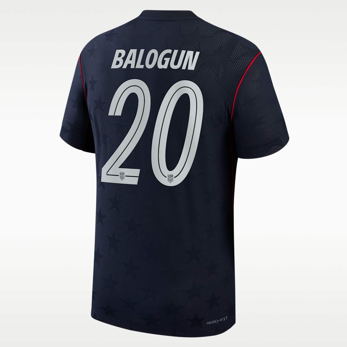 Folarin Balogun USMNT 2026 Match Away Men's Nike Dri-FIT ADV Soccer Jersey