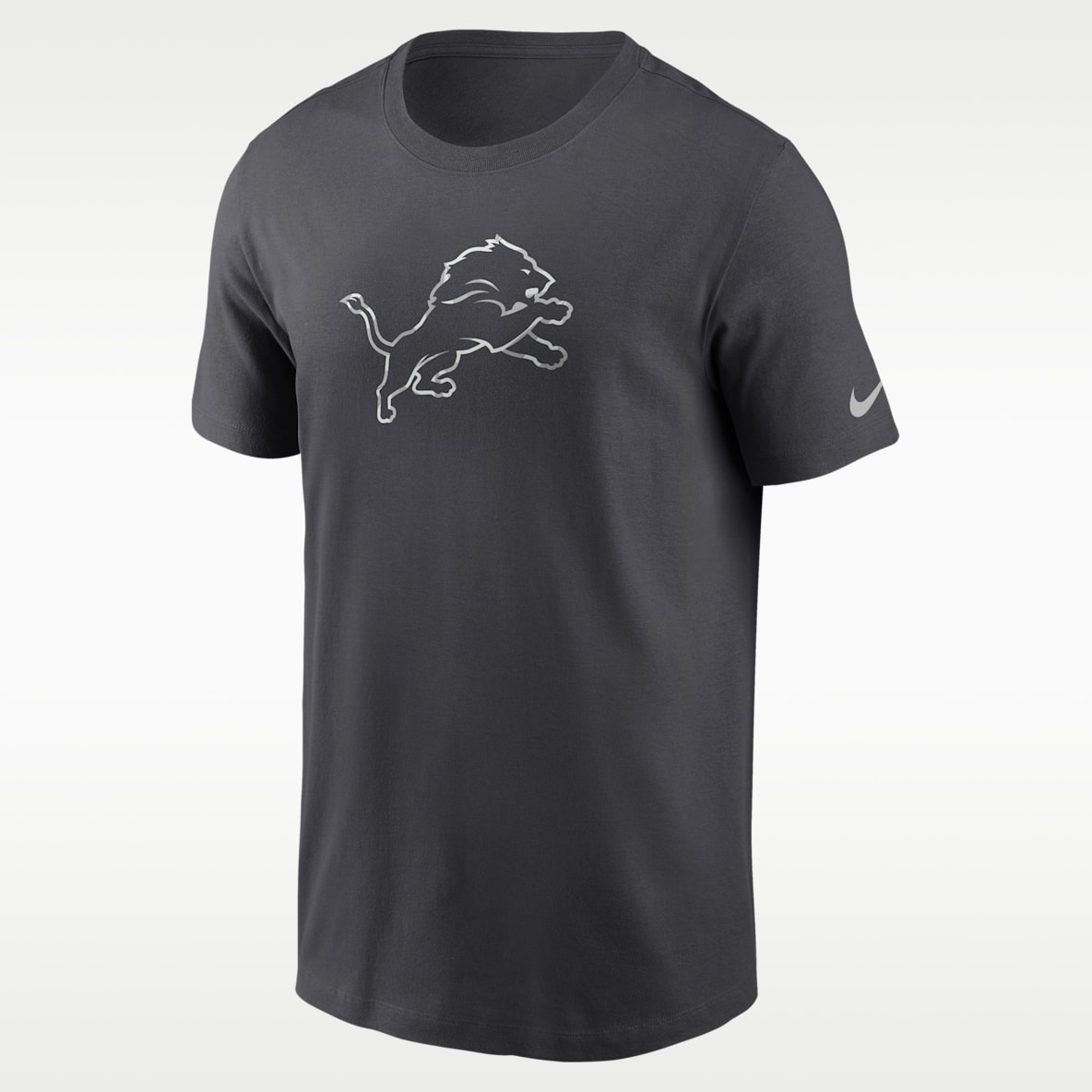 Detroit Lions Fractal Logo Men's Nike NFL T-Shirt