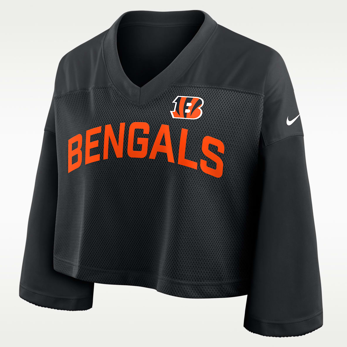 Cincinnati Bengals Wide Receiver Jersey Fashion Women's Nike Dri-FIT NFL Cropped Top