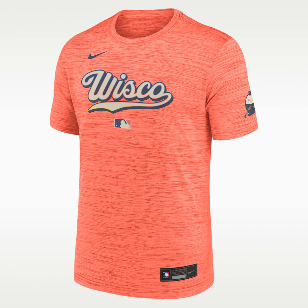 Milwaukee Brewers City Connect Velocity Men's Nike Dri-FIT MLB T-Shirt