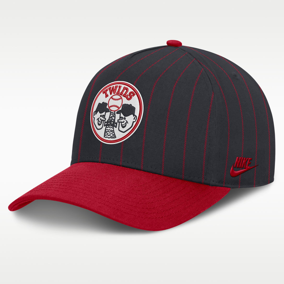 Minnesota Twins Cooperstown Rise Gorra Nike de la MLB ajustable con estructura A-Frame para hombre