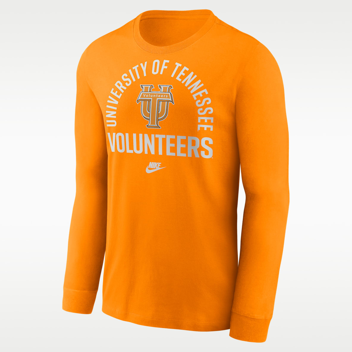 Tennessee Legacy Arched Logo Men's Nike College Long-Sleeve T-Shirt