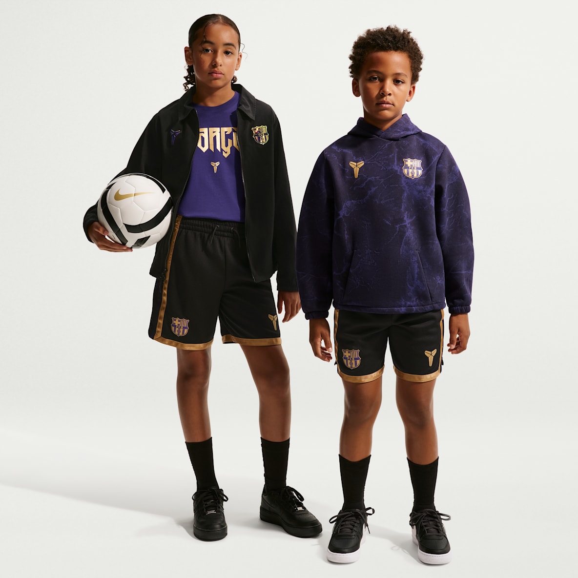 FC Barcelona Away Older Kids' Kobe Dri-FIT Football Shorts