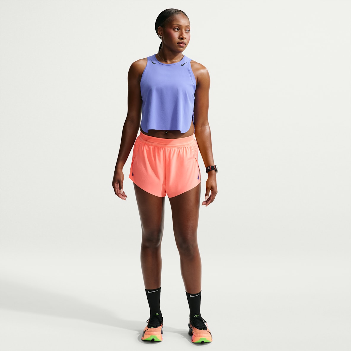 Nike AeroSwift Women's Dri-FIT ADV Mid-Rise 7.5cm (approx.) Brief-Lined Running Shorts