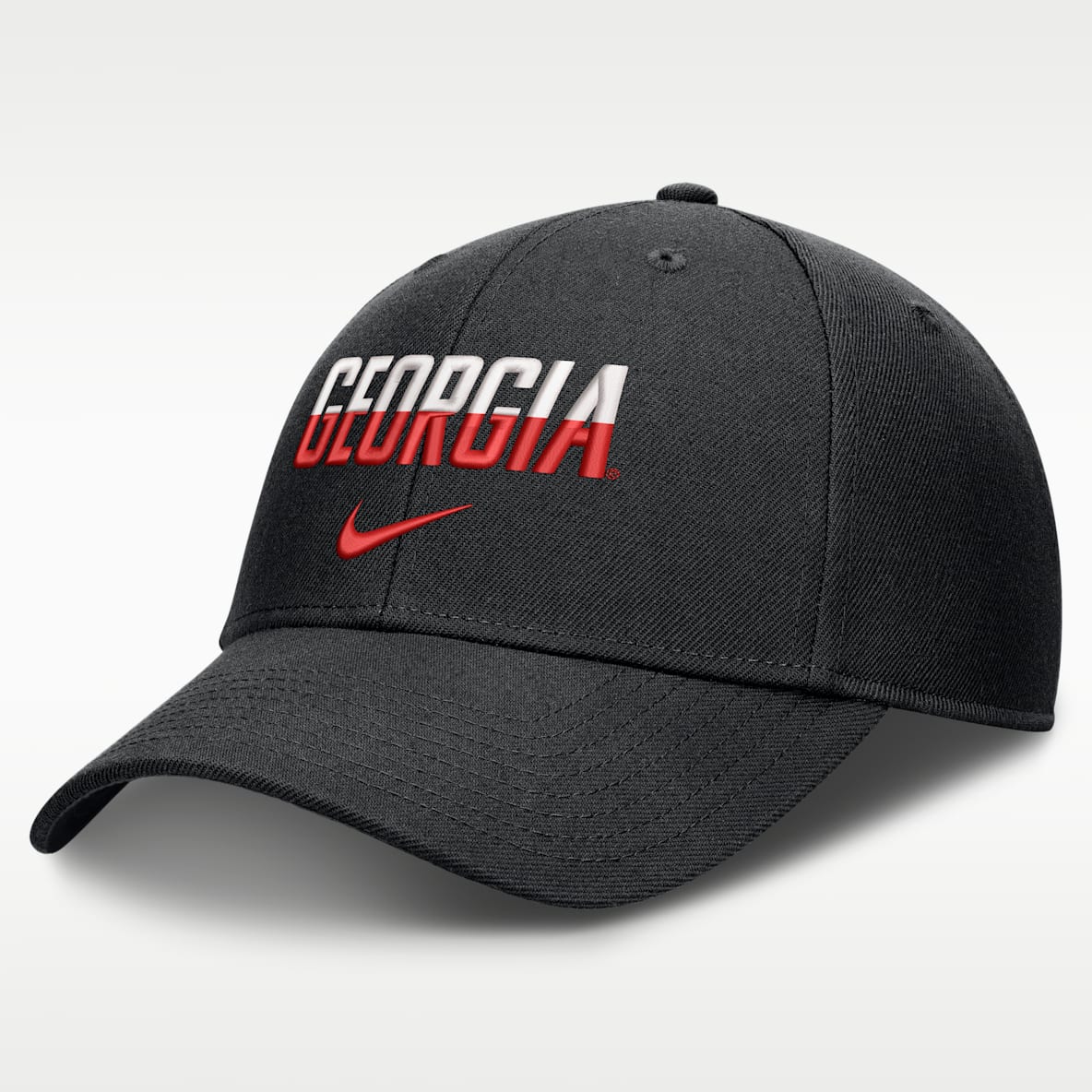 Georgia Sideline Rise Gameday Men's Nike Dri-FIT College Trucker Adjustable Hat