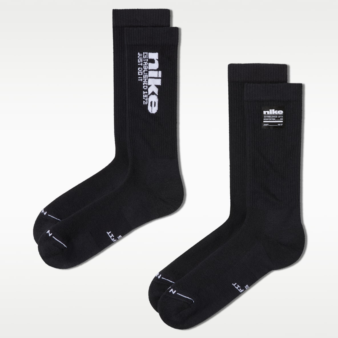 Nike Everyday Elevated Crew-Socken (2 Paar)
