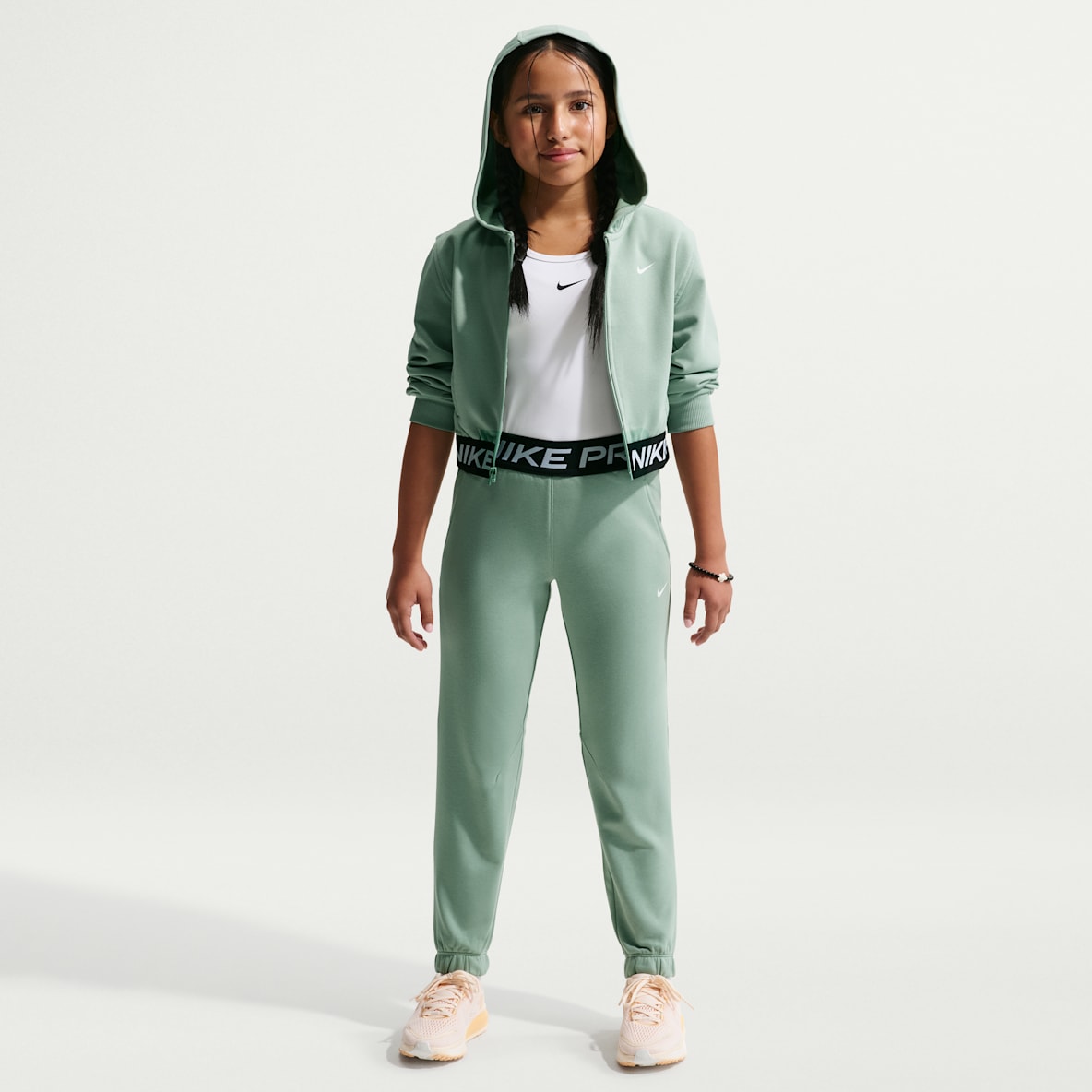 Nike Pro Fleece Big Kids' (Girls') Dri-FIT Joggers