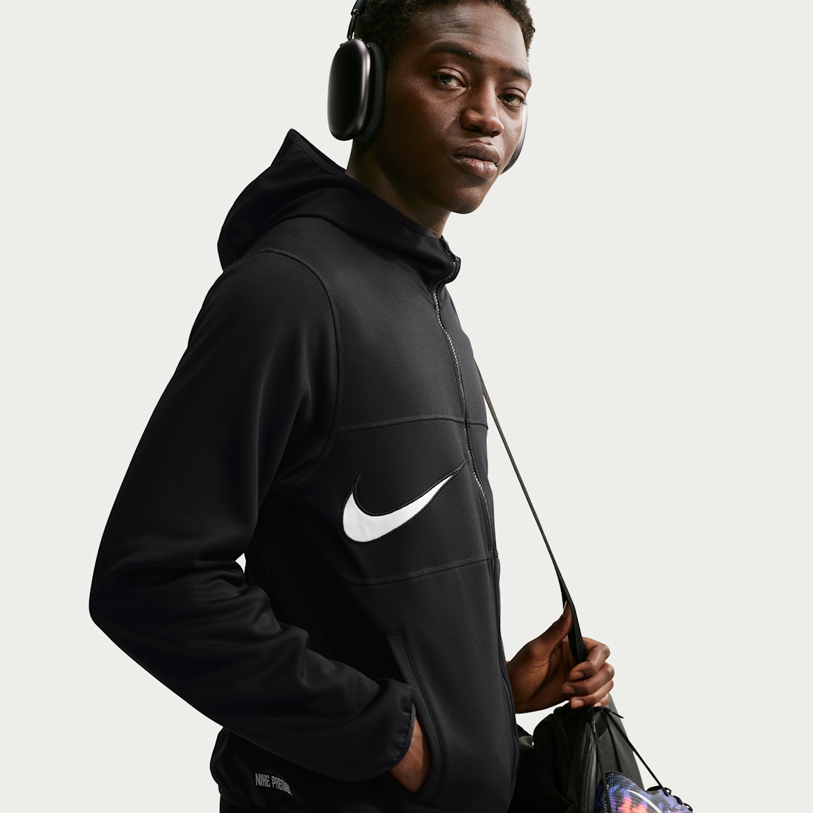 Nike Premier Fußball-Kapuzenjacke aus Strickmaterial (Herren)