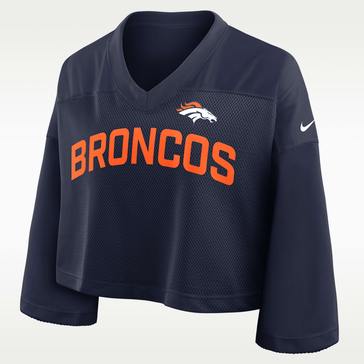 Denver Broncos Wide Receiver Jersey Fashion Top cropped Nike Dri-FIT de la NFL para mujer