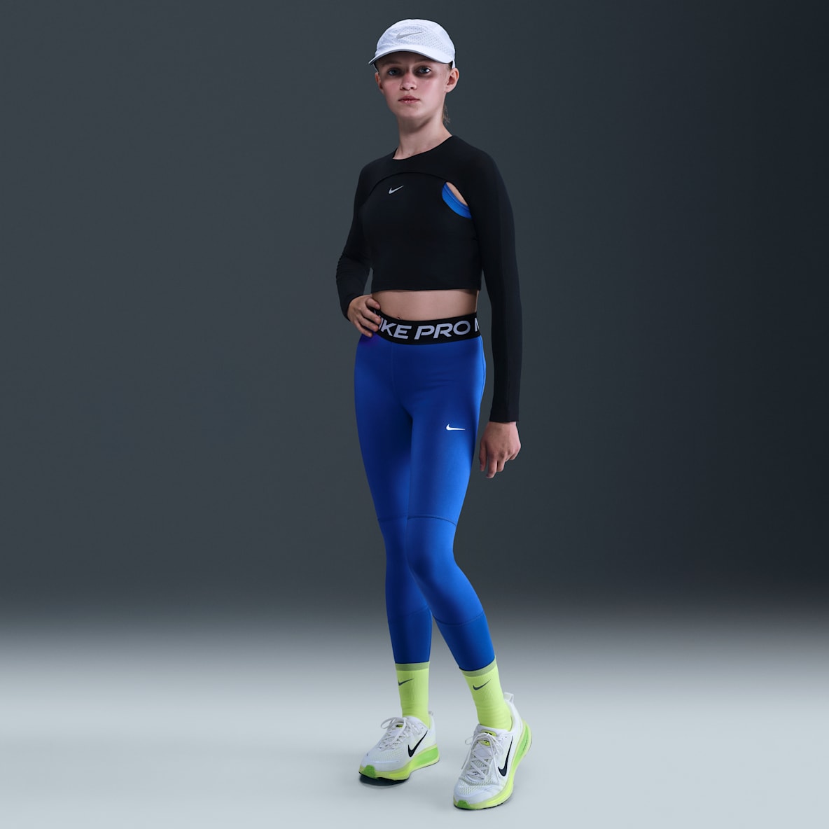 Nike Pro Dri-FIT Big Kids' (Girls') Leggings