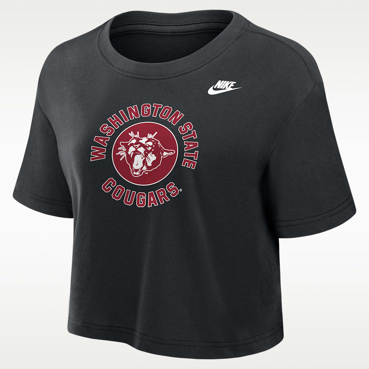 Washington State Cougars Women's Nike Dri-FIT Cropped T-Shirt