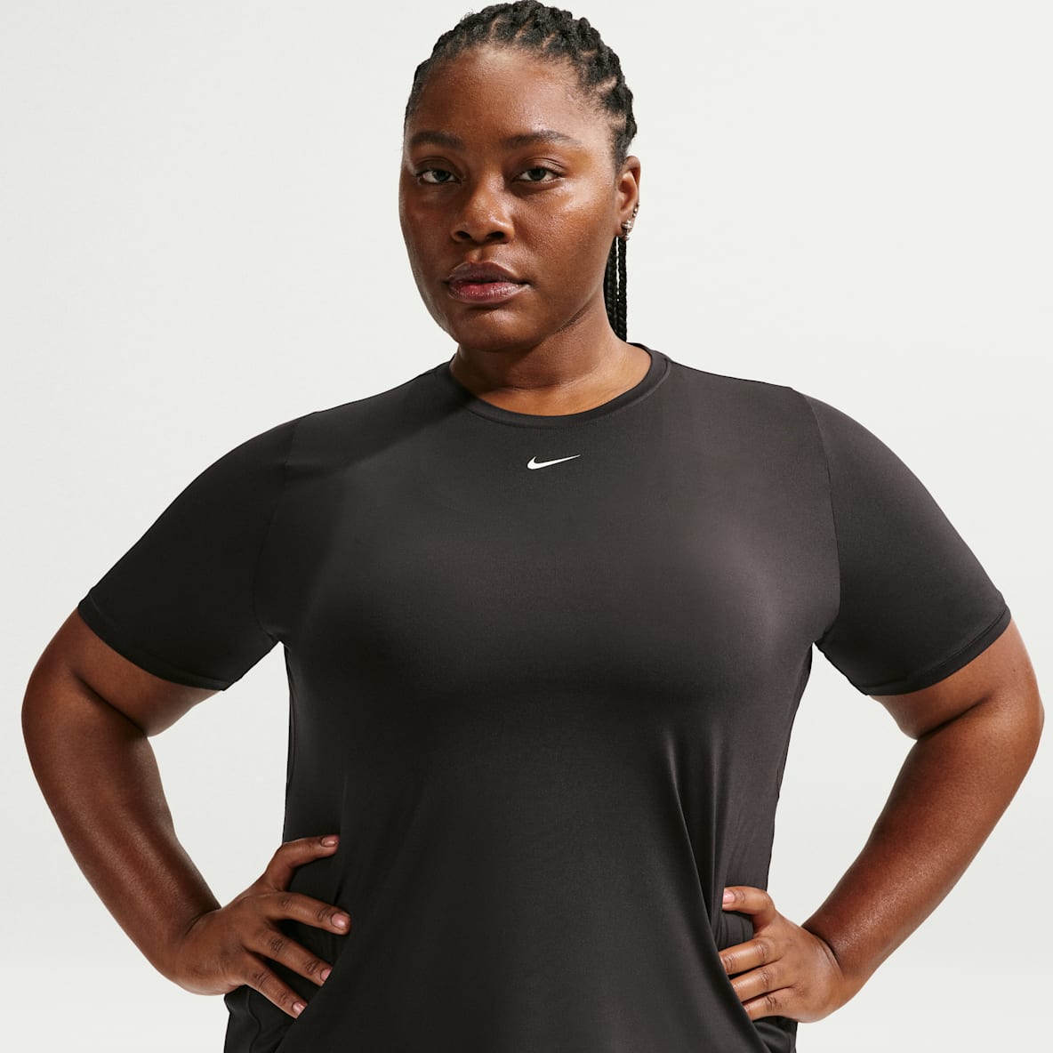 Nike One Classic Women's Dri-FIT Short-Sleeve Top (Plus Size)