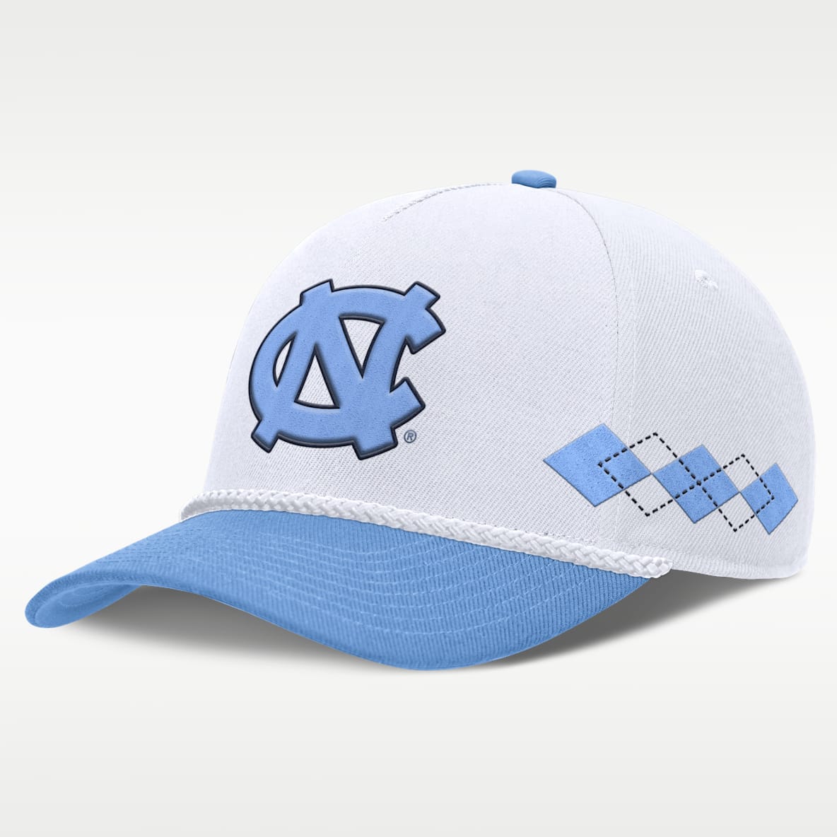 North Carolina Rise Argyle Men's Jordan Brand College Adjustable Hat
