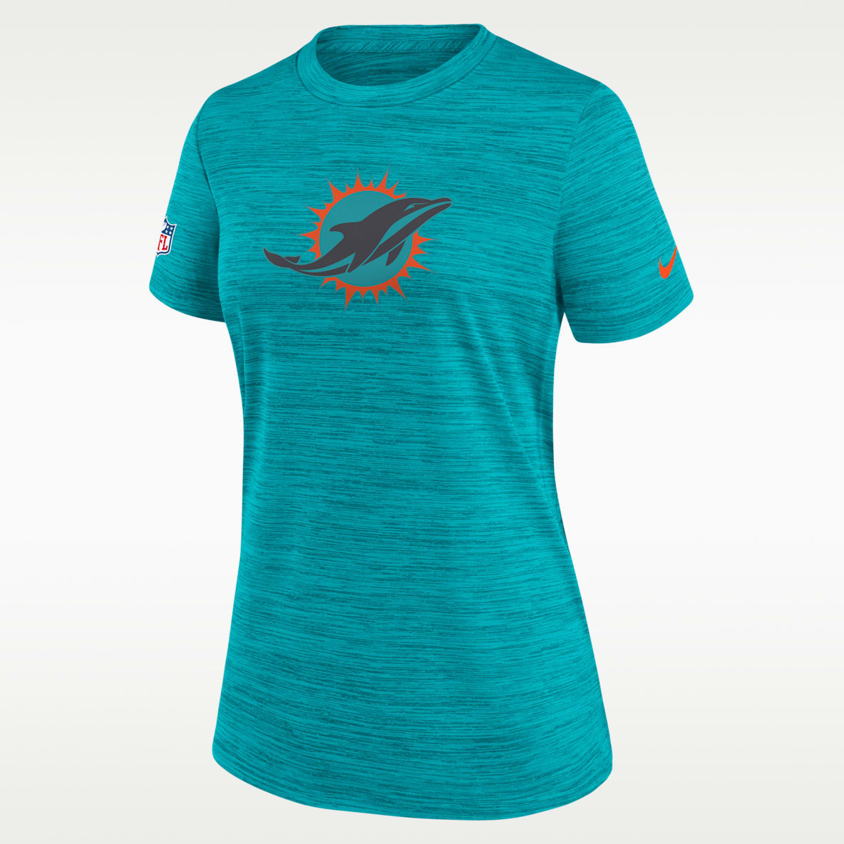 Miami Dolphins Rivalries Collection Sideline Velocity Women's Nike Dri-FIT NFL T-Shirt