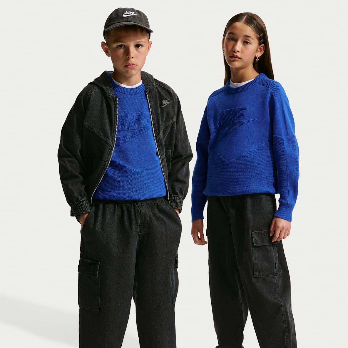 Nike Sportswear Collection Big Kids' Denim Cargo Pants
