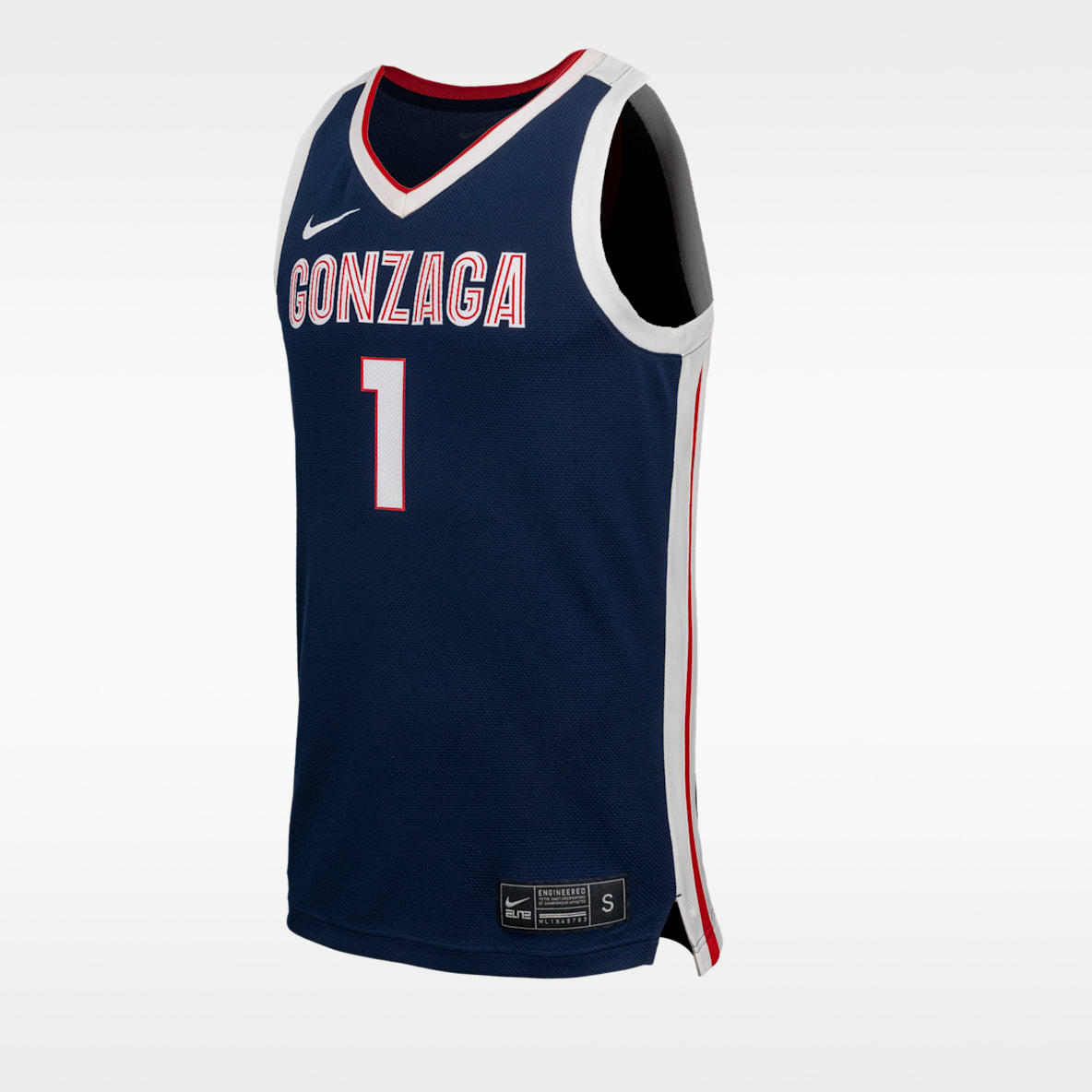 Gonzaga Jersey de básquetbol universitario Nike Replica para hombre