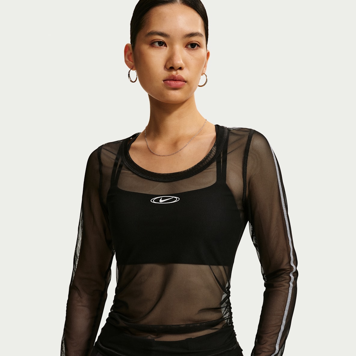 Nike Sportswear Women's Slim Long-Sleeve Sheer Top