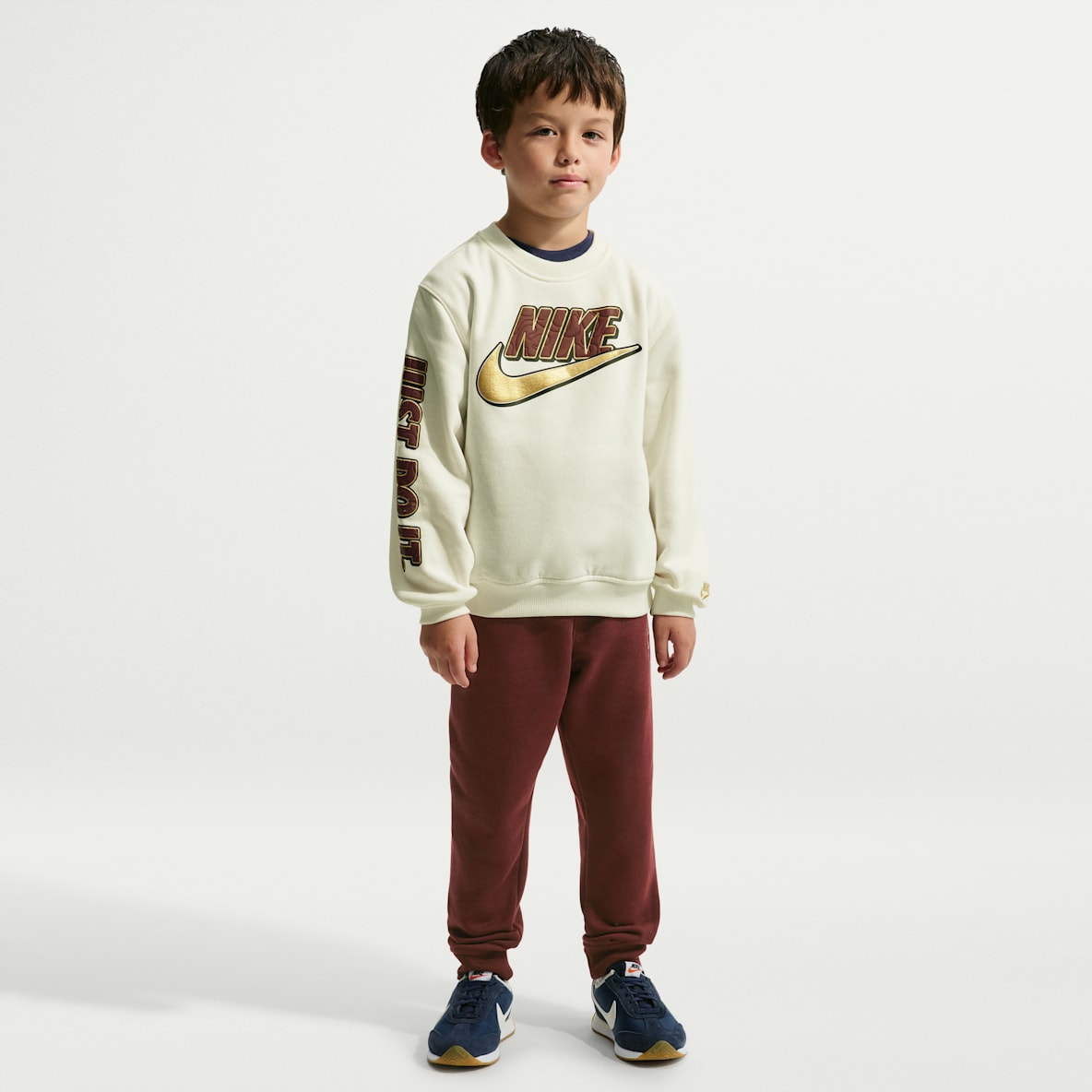 Nike Sportswear Little Kids' Frosted Futura 2-Piece Crew Set