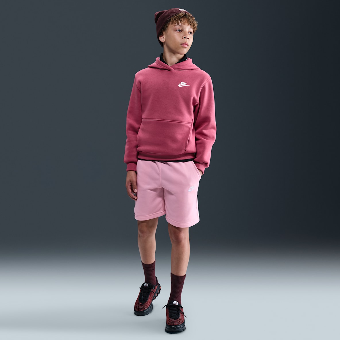 Nike Sportswear Club Fleece Big Kids' French Terry Shorts