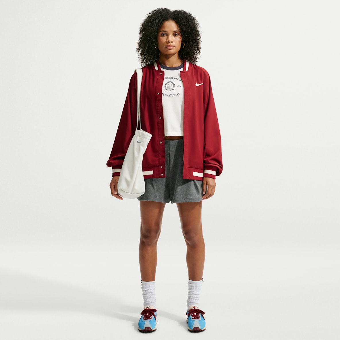 Nike Studio Fleece Lightweight Women's High-Waisted Loose Pleated Shorts