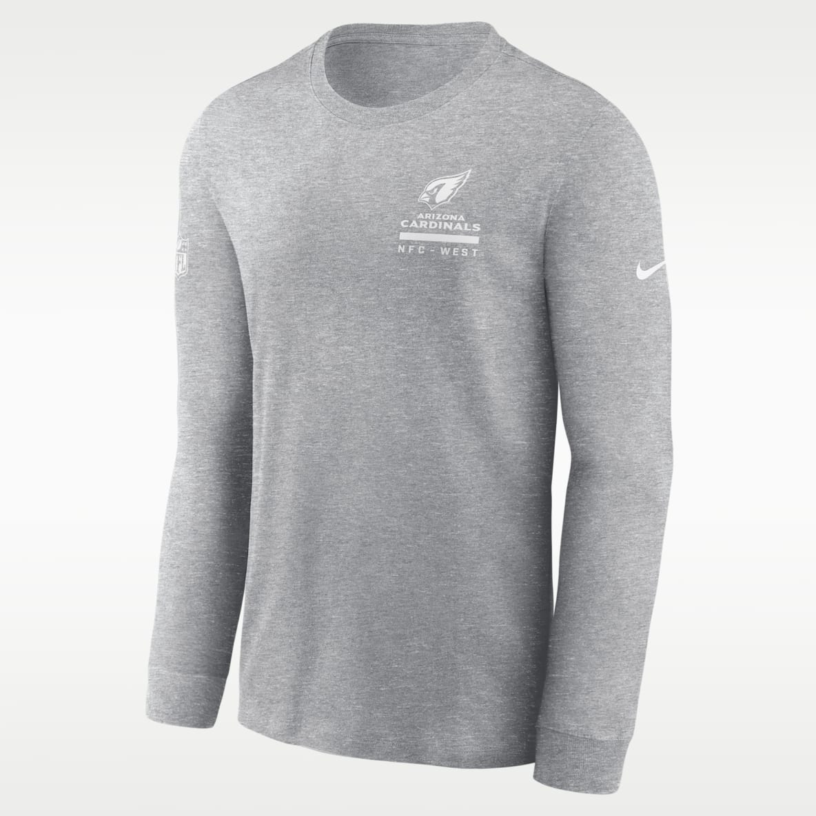 Arizona Cardinals Sideline Team Issue Men's Nike Dri-FIT NFL Long-Sleeve T-Shirt
