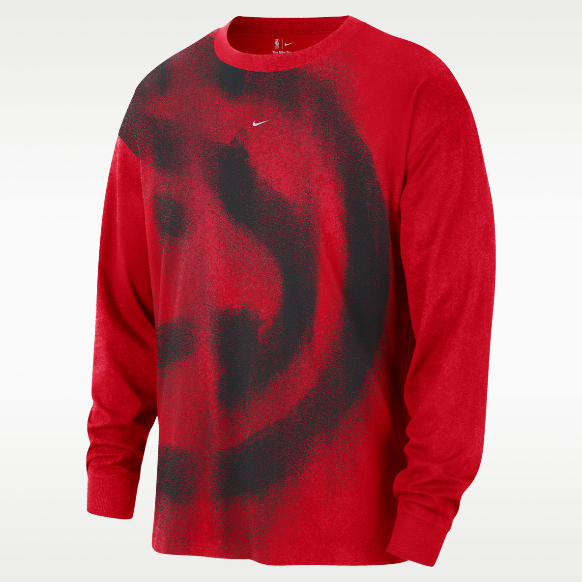 Atlanta Hawks Essential Anthem Men's Long-Sleeve Basketball T-Shirt
