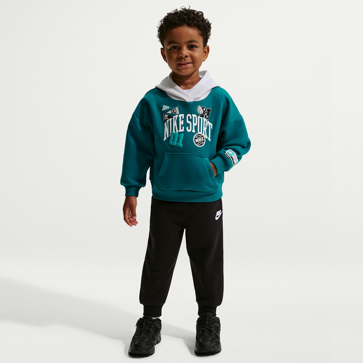 Nike Sportswear Conjunto de 2 sudaderas con gorro sin cierre Multisport infantil