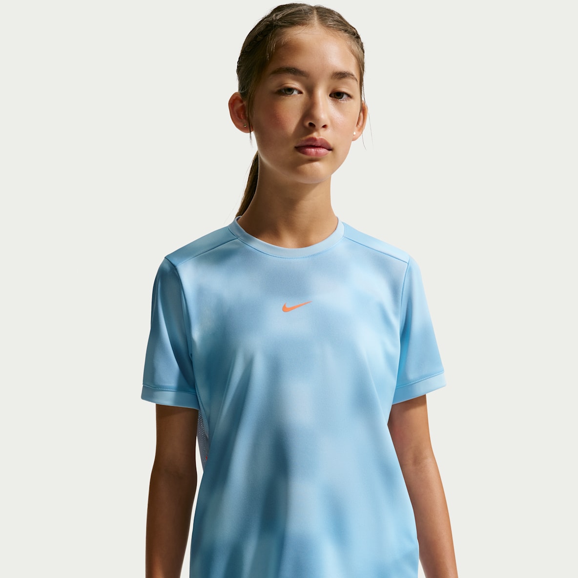 Nike United Academy Big Kids' (Girls') Dri-FIT Short-Sleeve Soccer Top