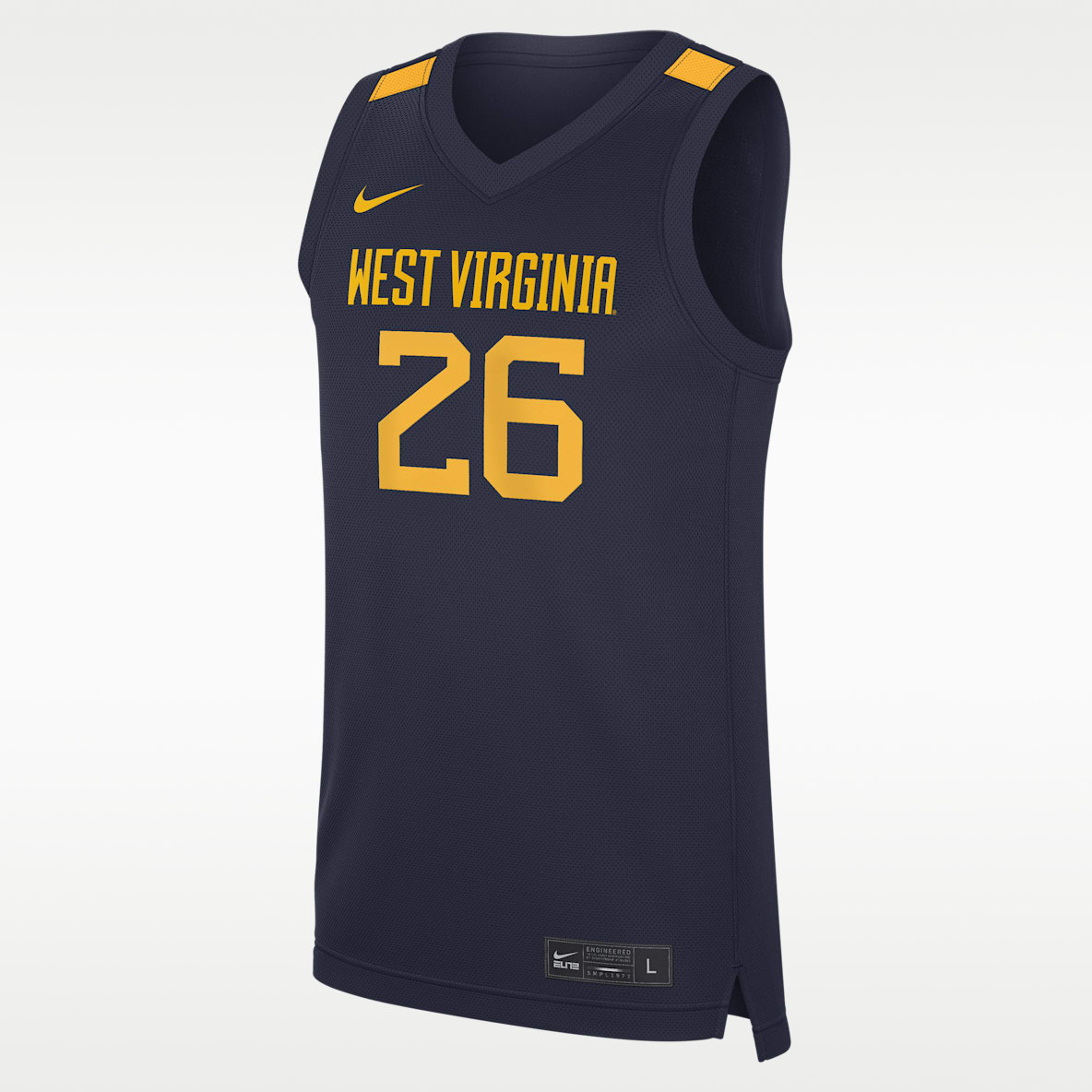 West Virginia Replica Men's Nike College Basketball Jersey